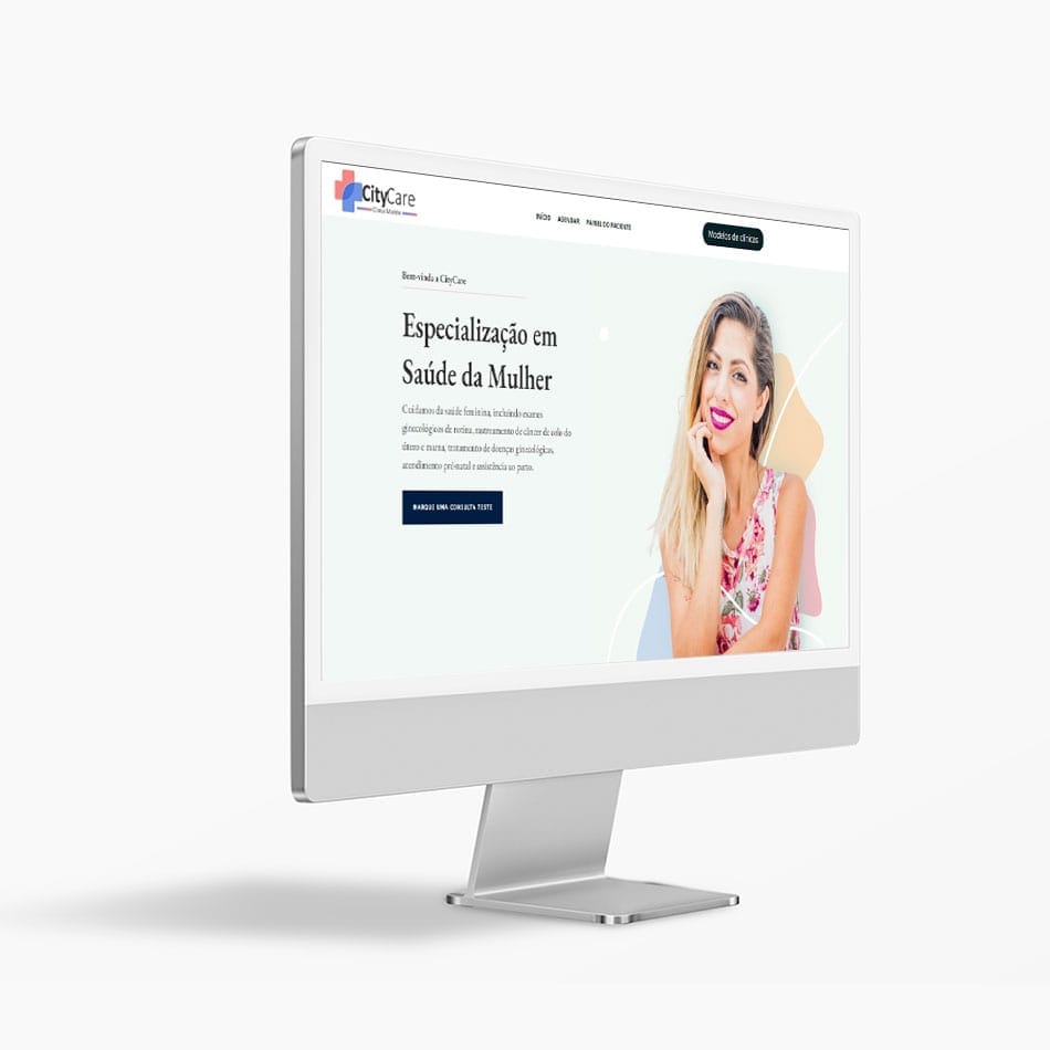 Site Modelo Clínica Ginecológica