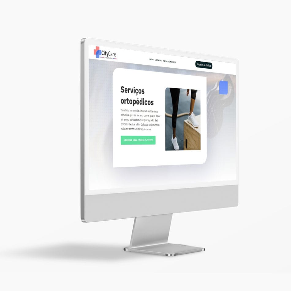 Site Modelo Clínica Oftalmológica